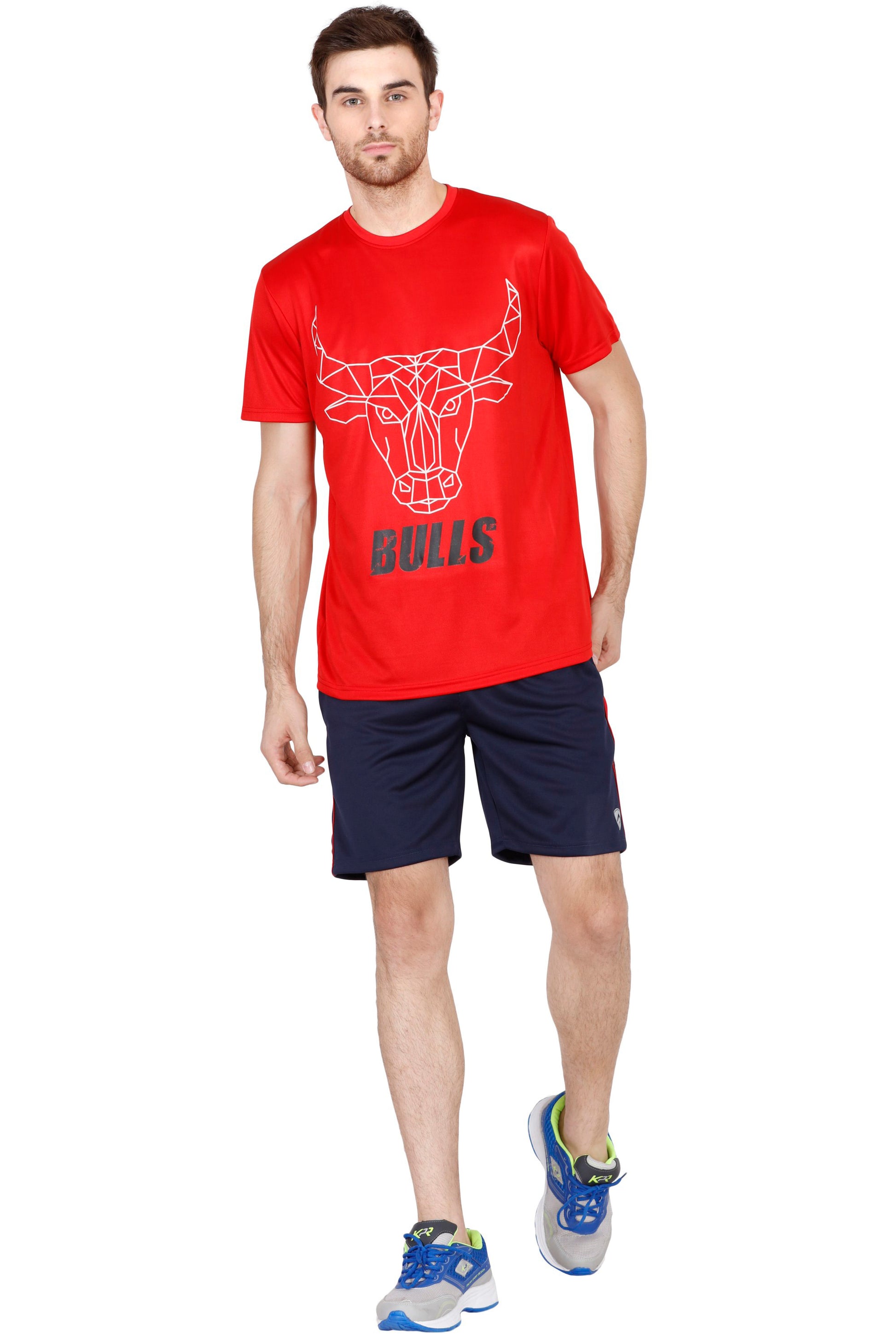 BENGALURU BULLS RED SUPER FAN TEE 